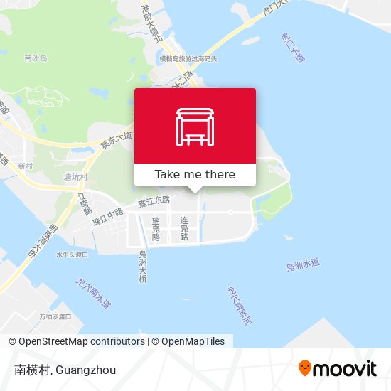 南横村 map