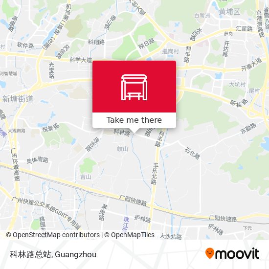 科林路总站 map