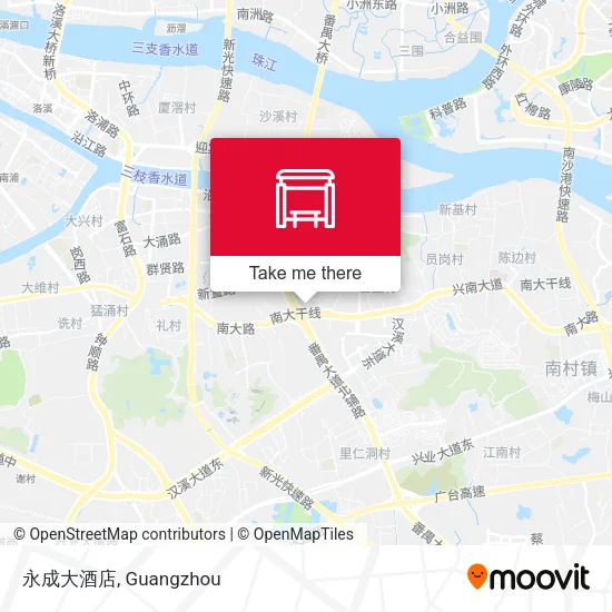 永成大酒店 map