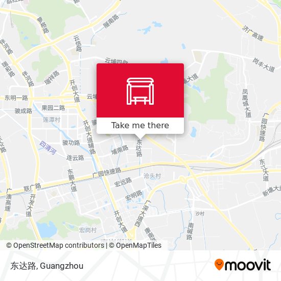 东达路 map
