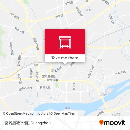 富雅都市华庭 map