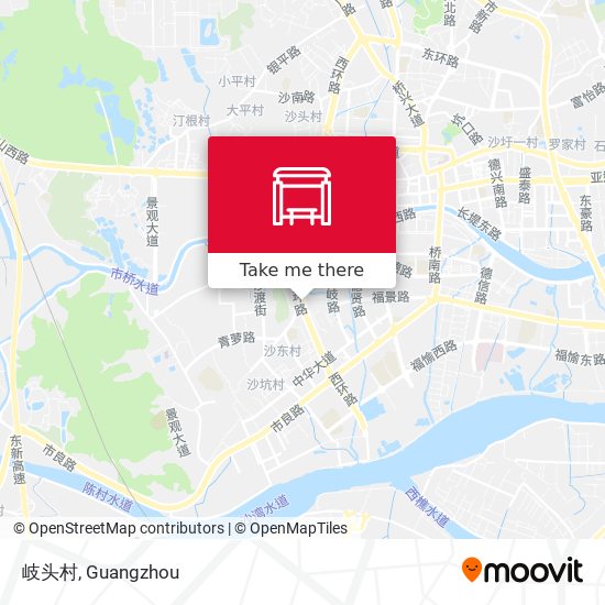 岐头村 map