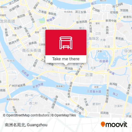 南洲名苑北 map