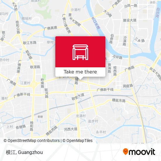 横江 map