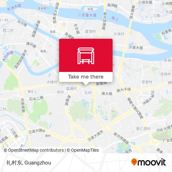 礼村东 map