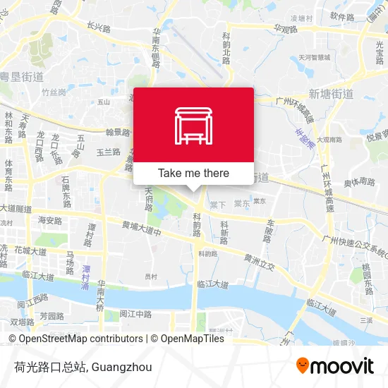 荷光路口总站 map