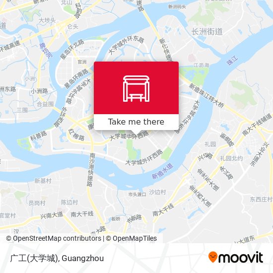 广工(大学城) map