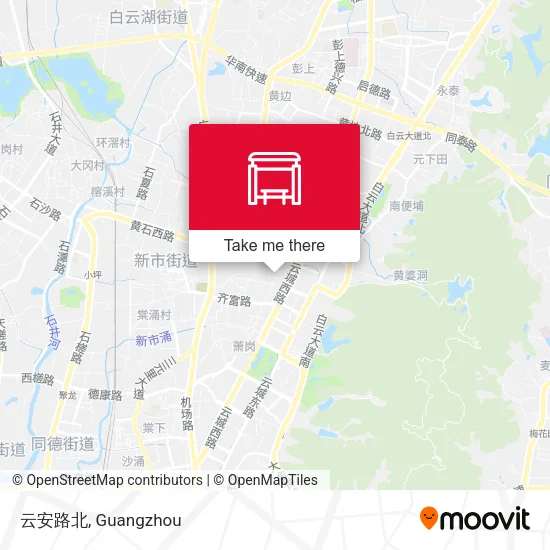云安路北 map