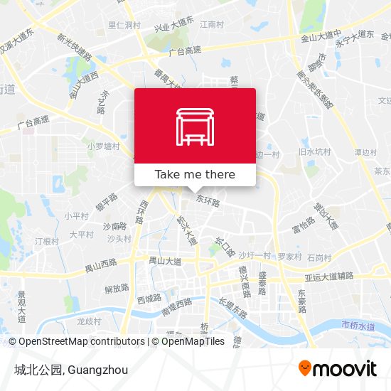 城北公园 map