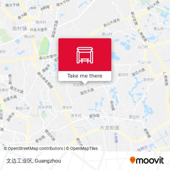 文边工业区 map