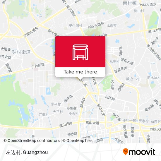 左边村 map