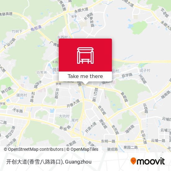 开创大道(香雪八路路口) map
