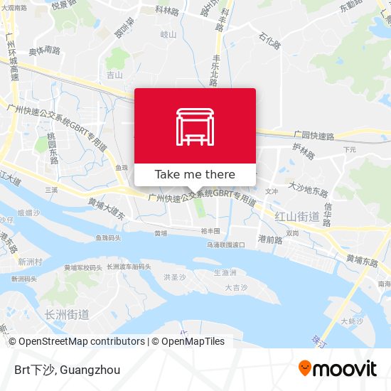 Brt下沙 map