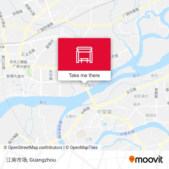 江南市场 map