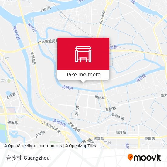 合沙村 map