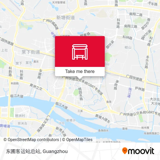 东圃客运站总站 map