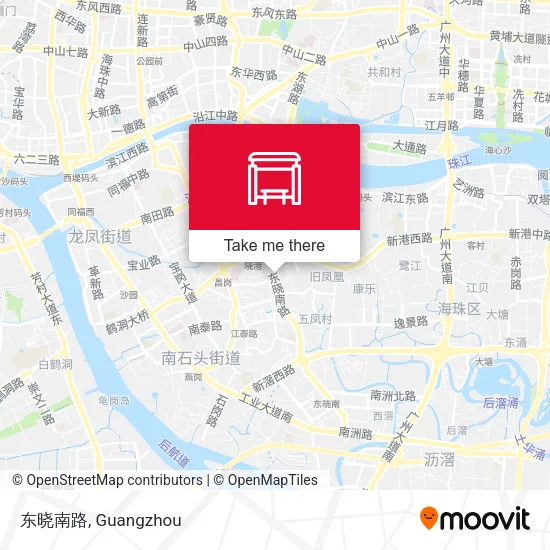 东晓南路 map