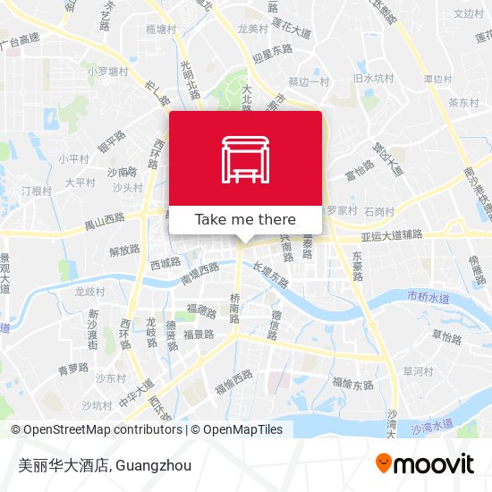 美丽华大酒店 map