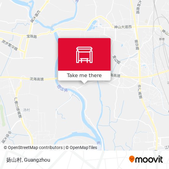 扬山村 map