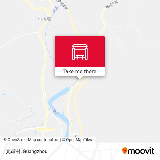光耀村 map