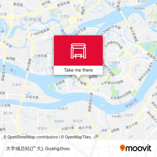 大学城总站(广大) map