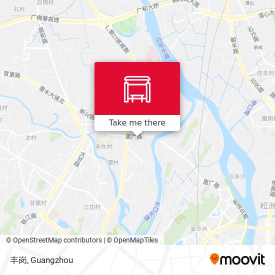 丰岗 map