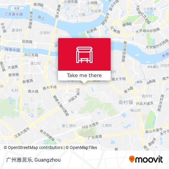 广州雅居乐 map
