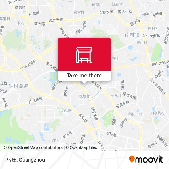 马庄 map
