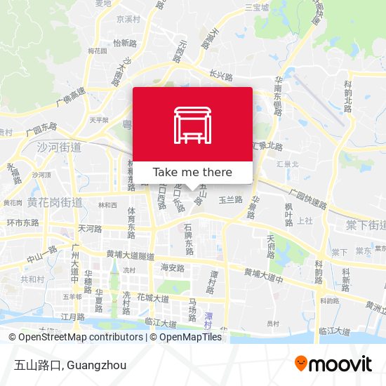 五山路口 map