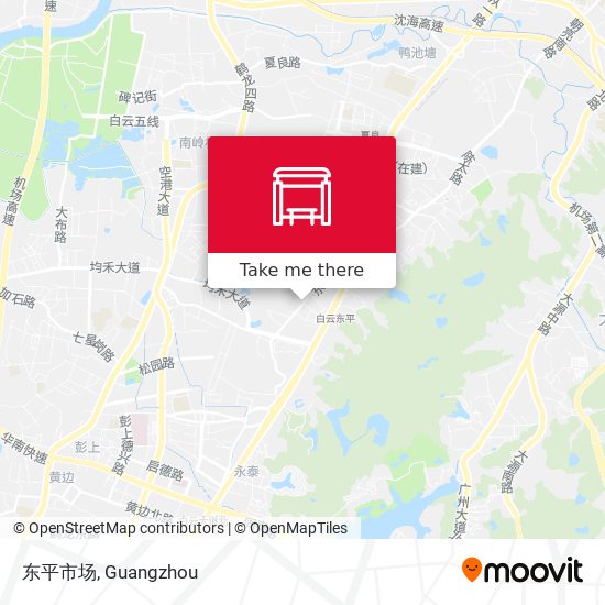 东平市场 map