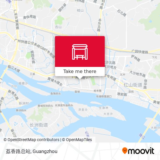 荔香路总站 map