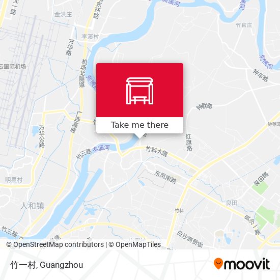 竹一村 map