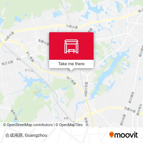 合成南路 map