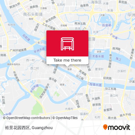 裕景花园西区 map