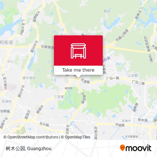 树木公园 map