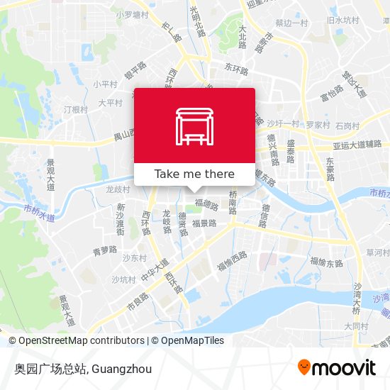 奥园广场总站 map
