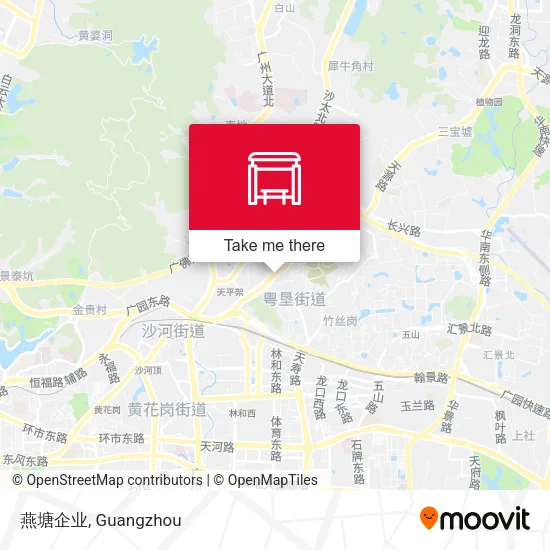 燕塘企业 map