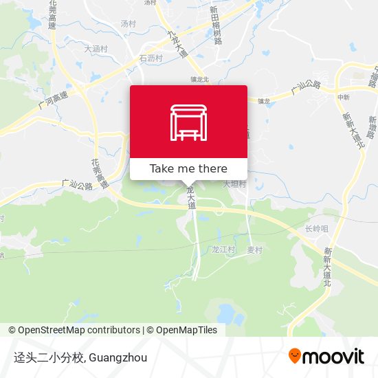 迳头二小分校 map