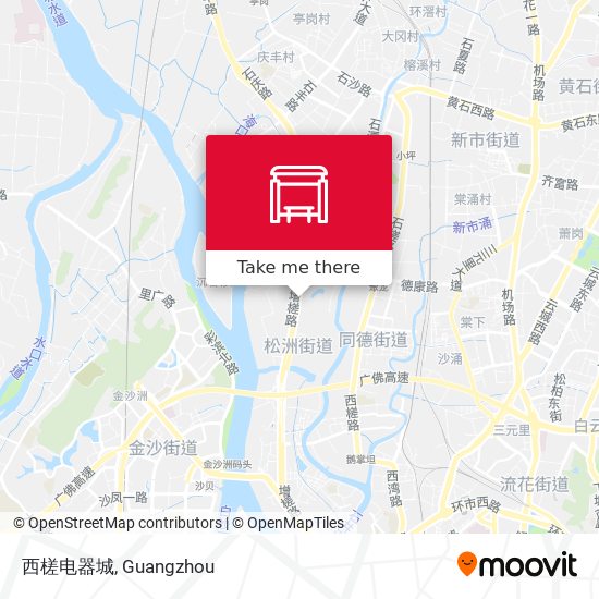 西槎电器城 map