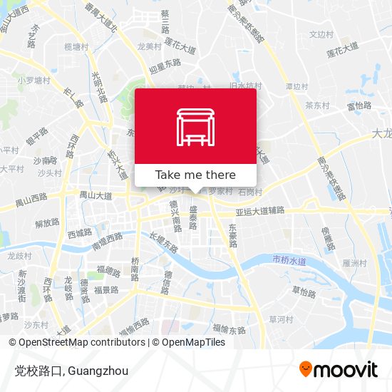 党校路口 map