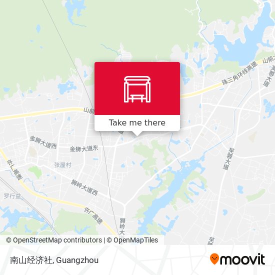 南山经济社 map