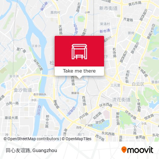 田心友谊路 map