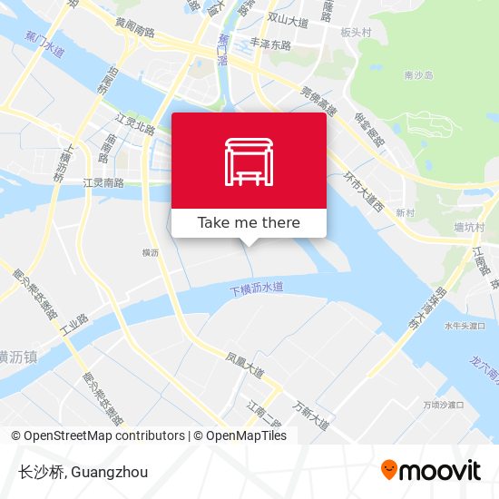 长沙桥 map