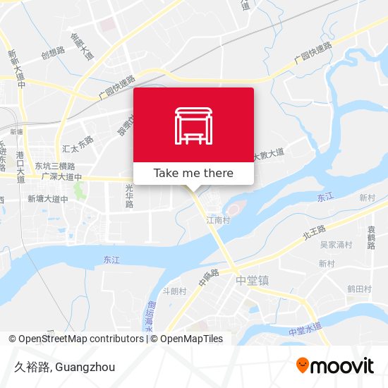 久裕路 map