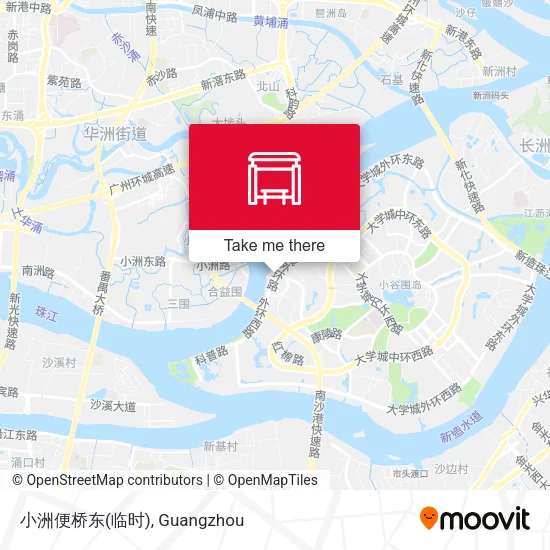 小洲便桥东(临时) map