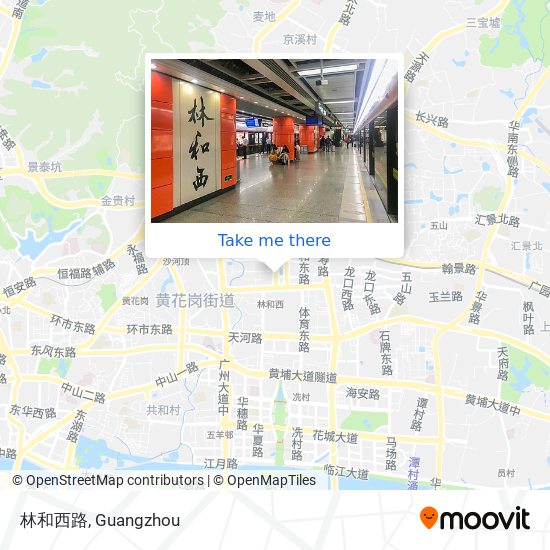 林和西路 map