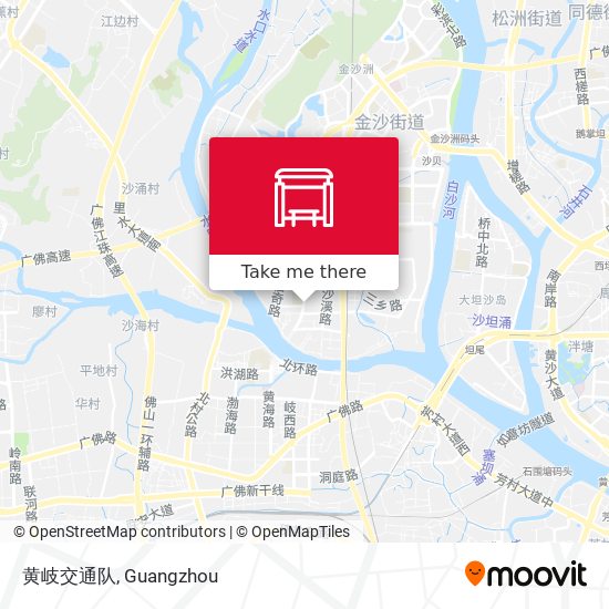 黄岐交通队 map