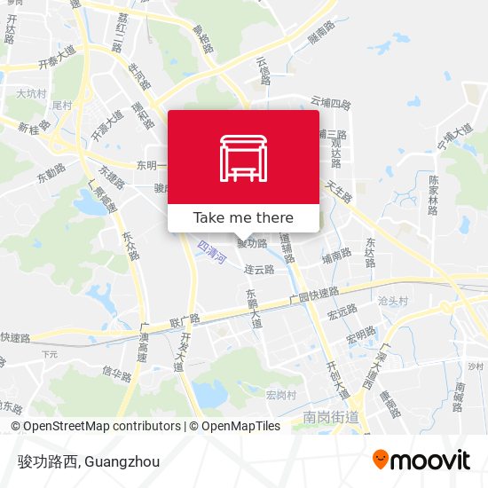 骏功路西 map