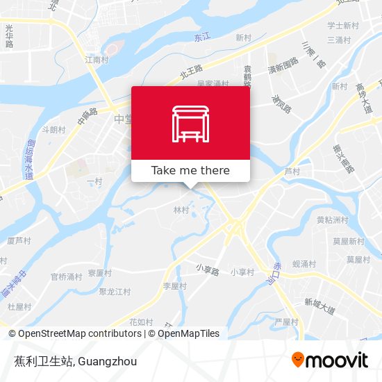 蕉利卫生站 map
