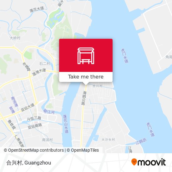 合兴村 map